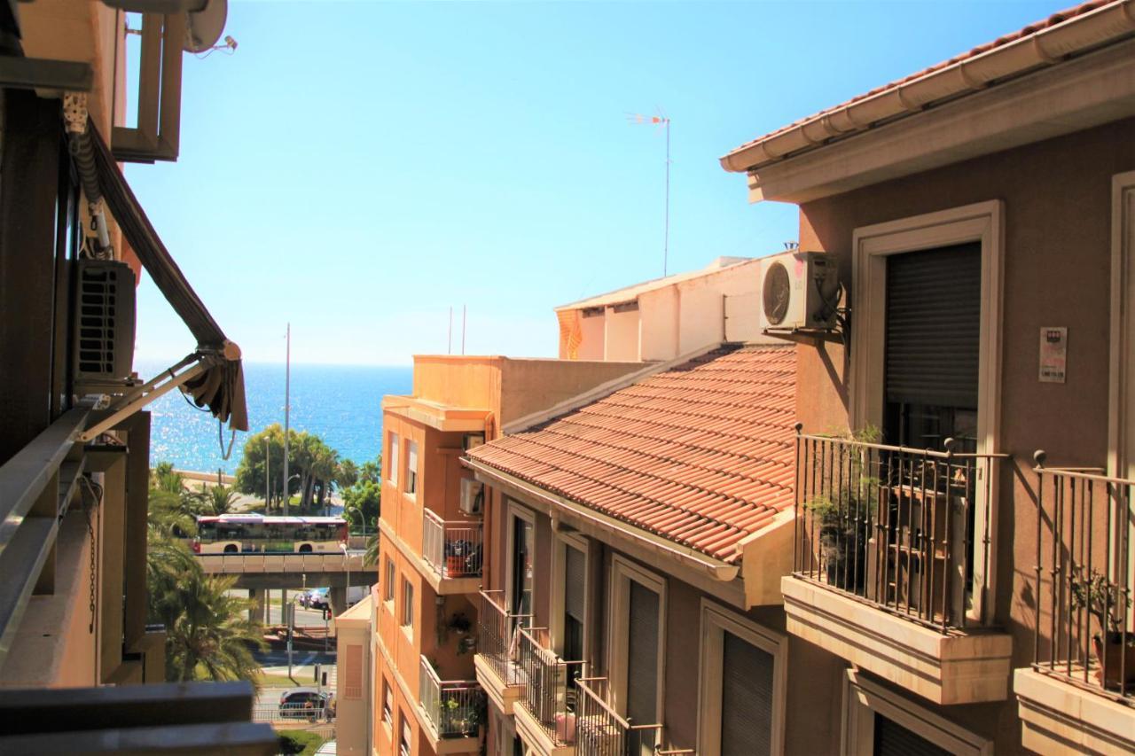 Apartamento Casaturis Con Vistas A La Playa Del Postiguet A103 Alicante Exteriör bild