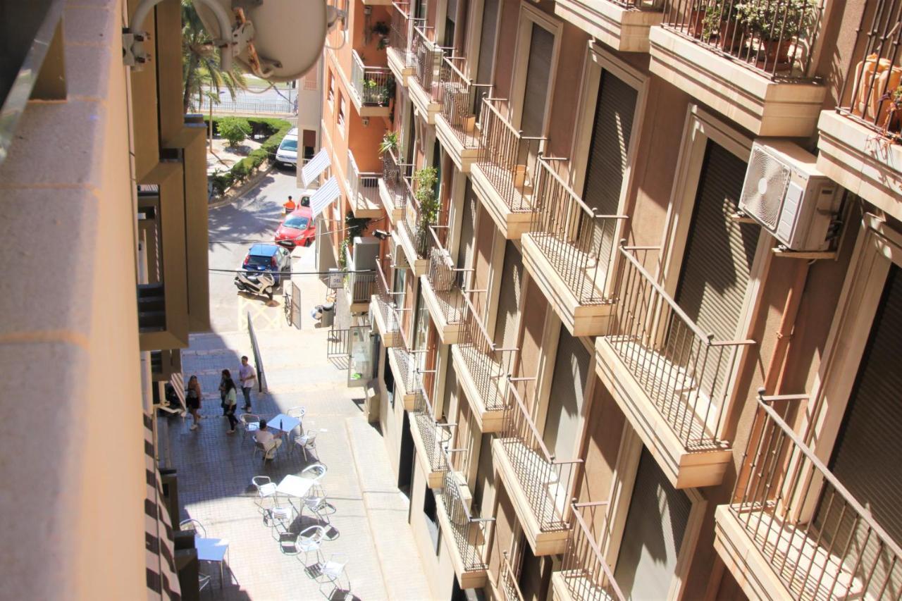 Apartamento Casaturis Con Vistas A La Playa Del Postiguet A103 Alicante Exteriör bild